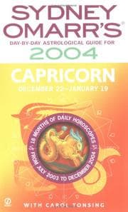 Tapa de Capricorn 2004