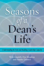 Tapa de Seasons of a dean's life