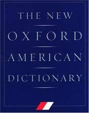 Tapa de The new Oxford American dictionary