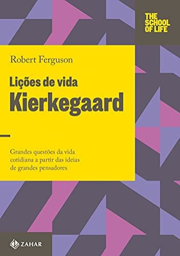 Tapa de Lições de Vida. Kierkegaard