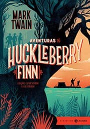 Tapa de Aventuras De Huckleberry Finn - Edicao Comentada e Ilustrada - Col. Classicos Zahar