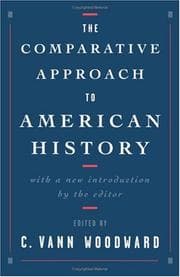 Tapa de The comparative approach to American history