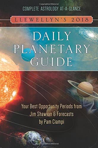 Tapa de Llewellyn's 2018 Daily Planetary Guide