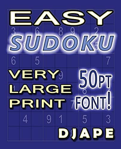 Tapa de Easy Sudoku Very Large Print
