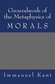 Tapa de Groundwork of the Metaphysics of Morals