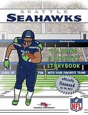 Tapa de Seattle Seahawks Coloring & Activity Storybook