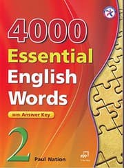 Tapa de 4000 Essential English Words, Book 2 with Answer Key