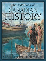 Tapa de The Kids Book of Canadian History