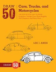 Tapa de Draw 50 Cars, Trucks, and Motorcycles