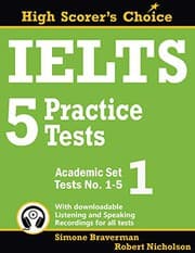 Tapa de IELTS 5 Practice Tests, Academic Set 1