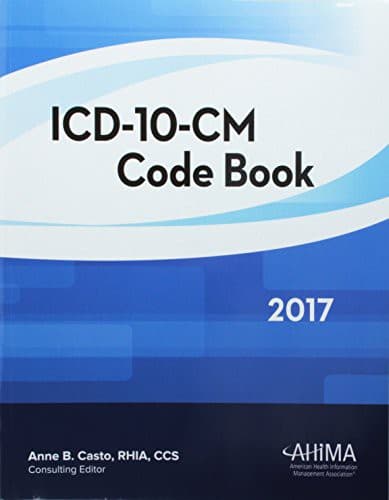 Tapa de ICD-10-CM Code Book, 2017