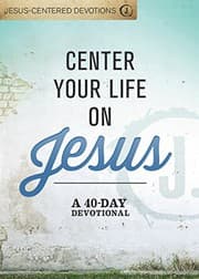 Tapa de Center Your Life on Jesus