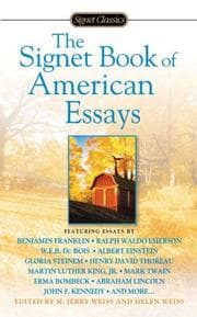 Tapa de The Signet book of American essays