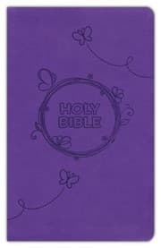 Tapa de ICB, Holy Bible--soft leather-look, purple