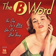 Tapa de The B Word 2019 Wall Calendar