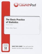 Tapa de Launchpad for Moore's the Basic Practice of Statistics, Twelve Month Access
