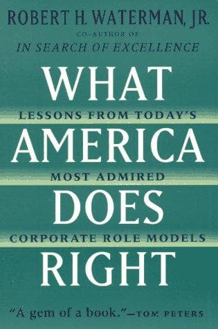 Tapa de What America does right