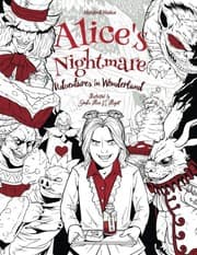 Tapa de Alice's Nightmare - Adventures in Wonderland - Adult Coloring Book