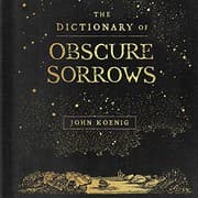 Tapa de Dictionary of Obscure Sorrows