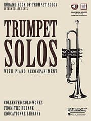 Tapa de Rubank Book of Trumpet Solos - Intermediate Level