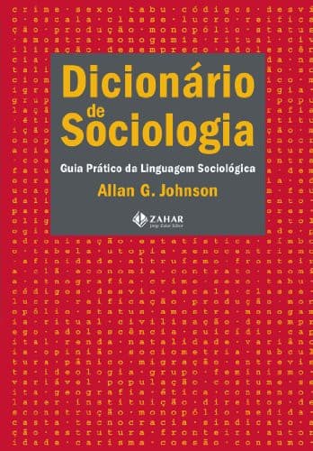 Tapa de Dicionario de Sociologia