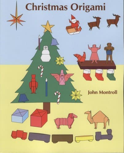 Tapa de Christmas Origami