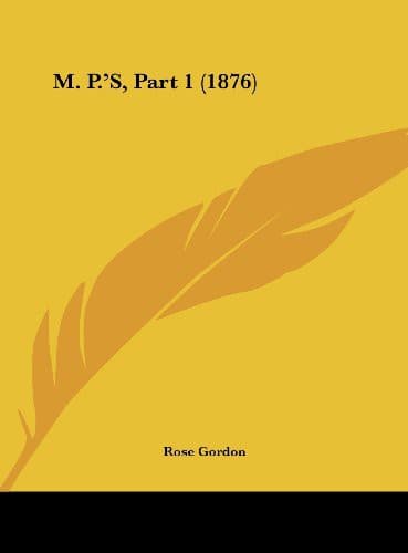 Tapa de M. P.'s, Part 1