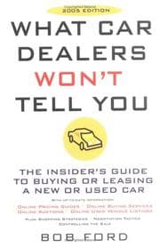 Tapa de What Car Dealers Won't Tell You