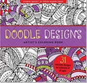 Tapa de Doodle Designs Adult Coloring Book