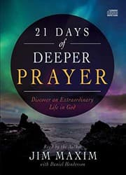 Tapa de 21 Days of Deeper Prayer