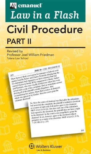 Tapa de Law in a Flash Cards