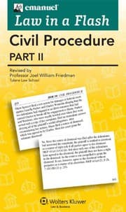 Tapa de Law in a Flash Cards