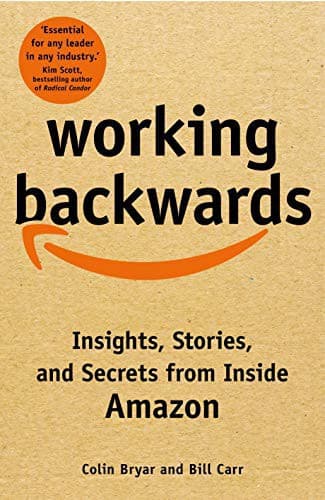 Tapa de Working Backwards