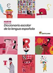 Tapa de NUEVO DICCIONARIO ESCOLAR DE LA LENGUA ESPAÑOLA  SANTILLANA