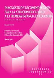 Tapa de Diagnóstico y recomendaciones para la atención de calidad a la primera infancia en Colombia