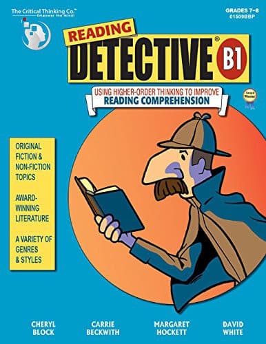 Tapa de Reading Detective B1 Workbook - Using Higher-Order Thinking to Improve Reading Comprehension