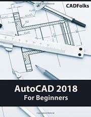 Tapa de AutoCAD 2018 For Beginners