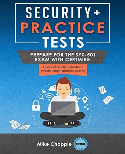 Tapa de Security+ Practice Tests
