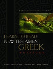 Tapa de Learn to Read New Testament Greek, Workbook