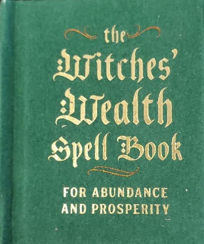 Tapa de Witches' Wealth Spell Book