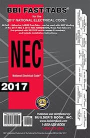 Tapa de 2017 National Electrical Code NEC Softcover Tabs