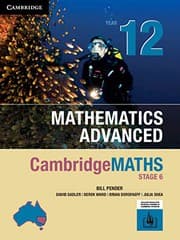 Tapa de Cambridge Maths Stage 6 NSW Advanced Year 12