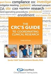 Tapa de The CRC's Guide to Coordinating Clinical Research, Third Edition