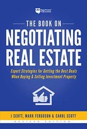 Tapa de The Book on Negotiating Real Estate