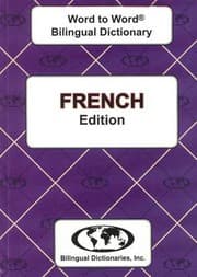 Tapa de English-French & French-English Word-to-Word Dictionary