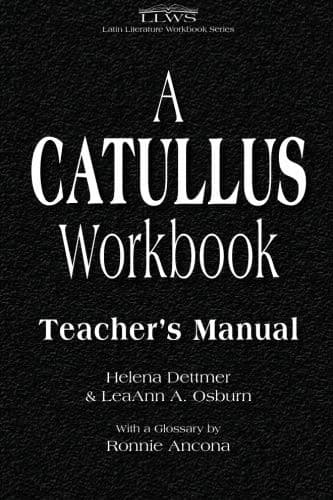 Tapa de Catullus Workbook, Teacher's Manual