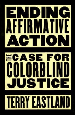 Tapa de Ending affirmative action