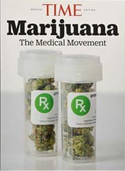 Tapa de TIME Marijuana