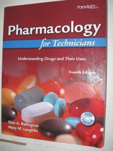 Tapa de Pharmacology for Technicians