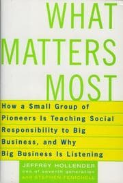 Tapa de What Matters Most
